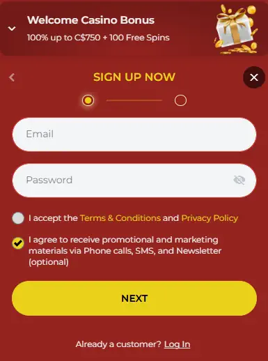 777Vault Sign Up